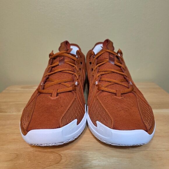 Nike Air Zoom GT Cut 3 TB Promo Texas Basketball Shoes Burnt Orange HJ7022-800 - Picture 2 of 7